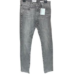 Frame Denim L’Homme Slim Jeans Gray Grey